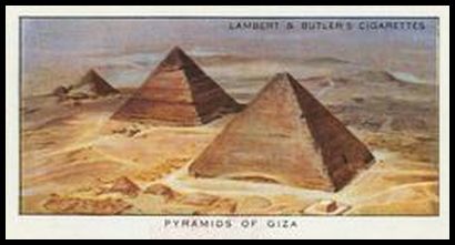 14 Pyramids of Giza, near Cairo